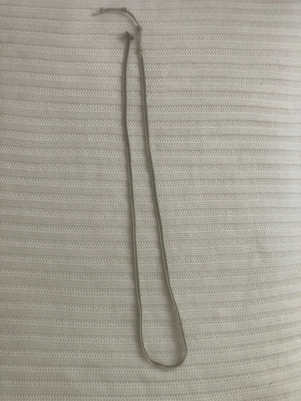 Club Monaco Light Blue and Gold Cord Bracelet